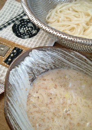 胡麻ドレッシングで麺のつけダレ-レシピのメイン写真