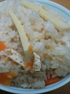 たけのこご飯バター醤油味-レシピのメイン写真