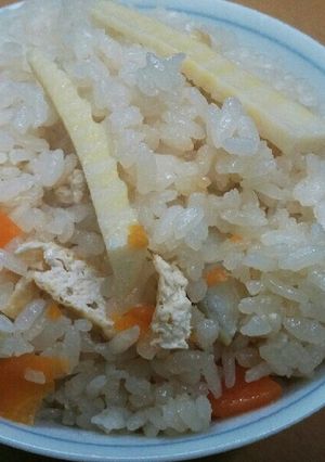 たけのこご飯バター醤油味-レシピのメイン写真