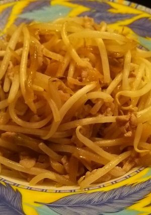 もやしとザーサイの炒め物-レシピのメイン写真