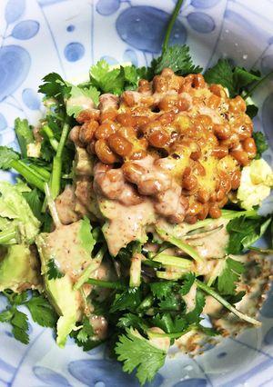 簡単美味しいパクチーサラダ☆-レシピのメイン写真
