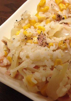 余ってる牛乳で❤️簡単ミルクリゾット❤️-レシピのメイン写真