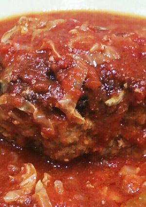 優しい味＊キャベトマ煮込みハンバーグ-レシピのメイン写真