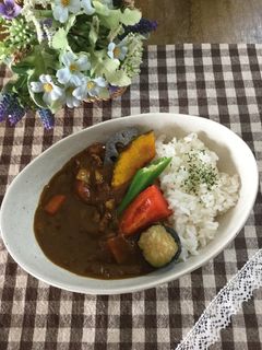 彩り野菜のカレーライス♡-レシピのメイン写真