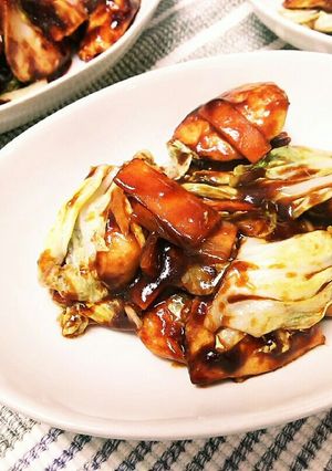 鶏むね肉と春キャベツの回鍋肉風-レシピのメイン写真