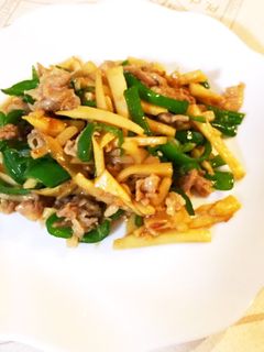 豚肉のチンジャオロース風炒め-レシピのメイン写真