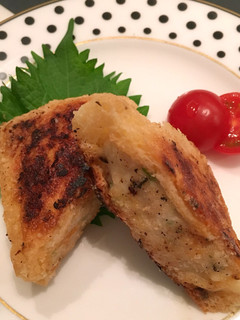 お弁当にも!簡単鶏挽肉詰めお揚げさん♡-レシピのメイン写真