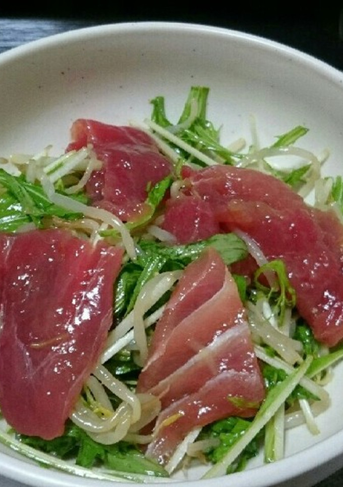 マグロともやしの中華和え-レシピのメイン写真