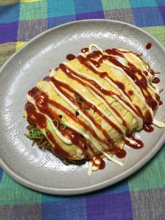 オムそば☆焼きそばリメイク-レシピのメイン写真