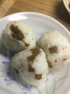 ふきの佃煮のおにぎり-レシピのメイン写真