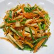 旬! 大蒜花芽の野菜炒め
