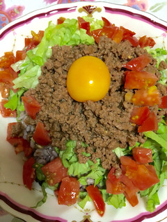 簡単な低カロリー沖縄タコライス-レシピのメイン写真