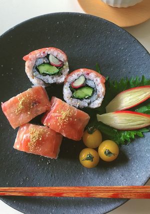 生ハムロール寿司-レシピのメイン写真