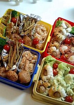 運動会のお弁当2007年-レシピのメイン写真