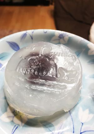 材料4つ簡単水まんじゅう-レシピのメイン写真