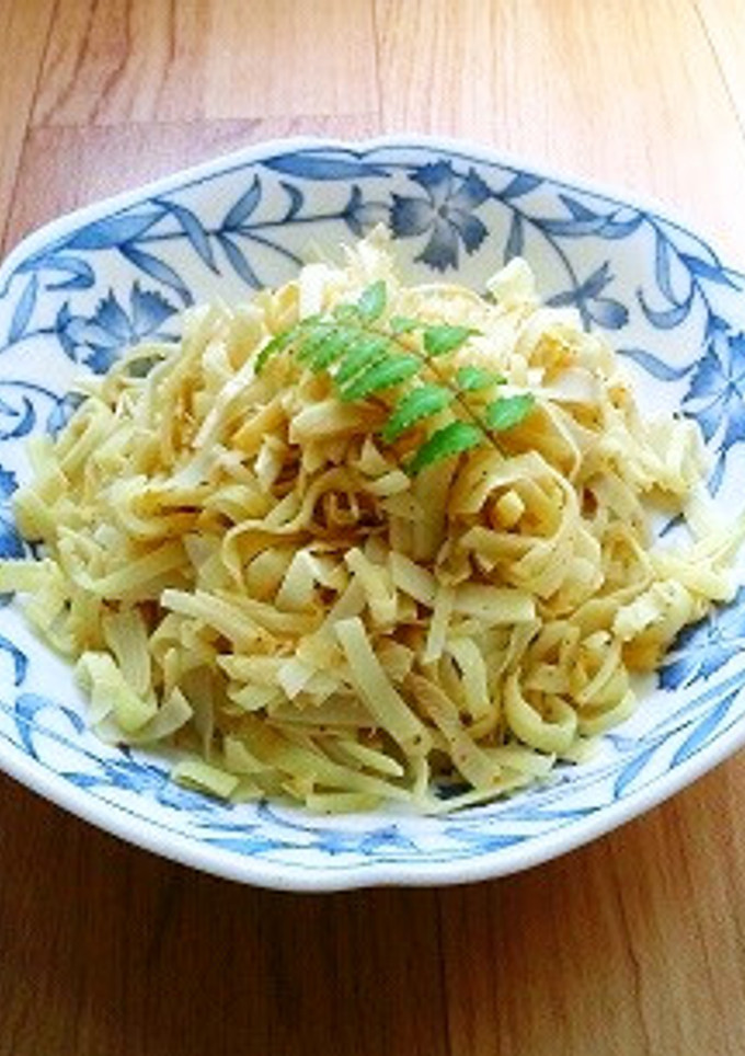旬の筍☆姫皮の白だし炒め-レシピのメイン写真