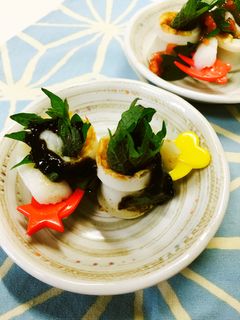 簡単☆ちくわの海苔シソ巻き-レシピのメイン写真