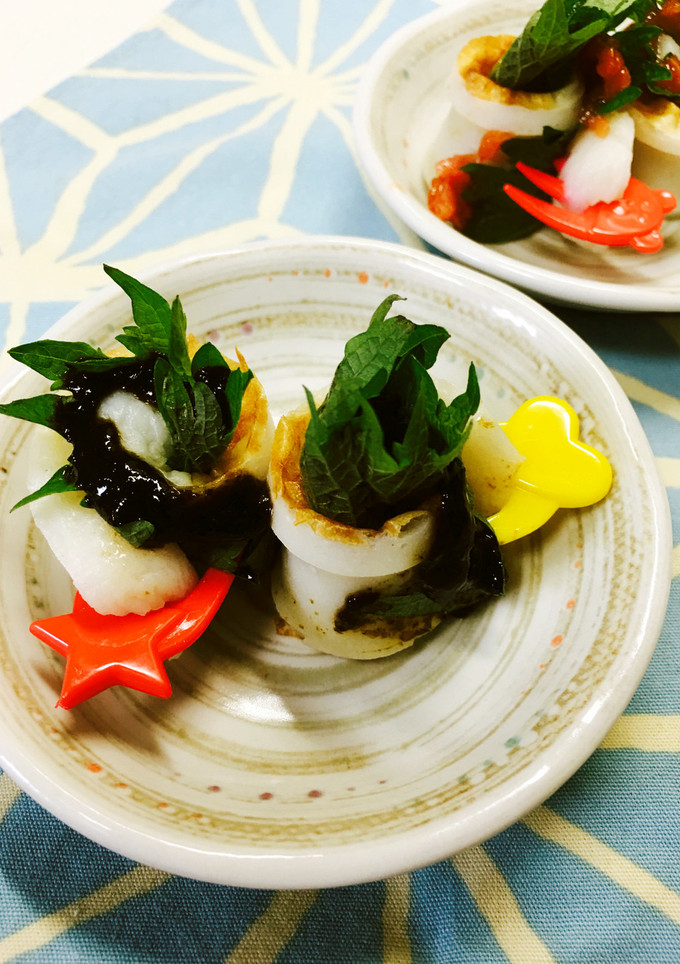 簡単☆ちくわの海苔シソ巻き-レシピのメイン写真