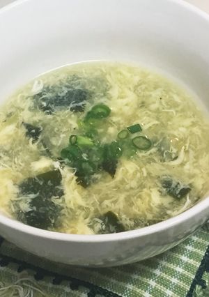 我が家の黄金比☆簡単☆わかめスープ-レシピのメイン写真