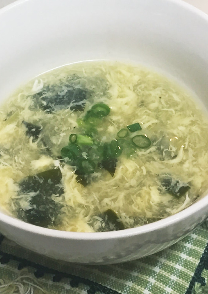 我が家の黄金比☆簡単☆わかめスープ-レシピのメイン写真