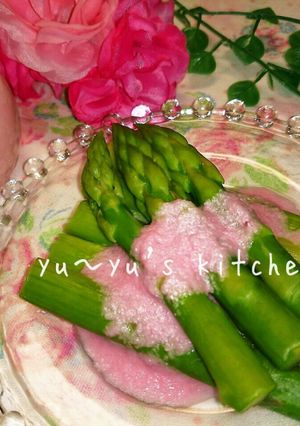 ピンクドレッシング♡可愛ぃ～♬-レシピのメイン写真