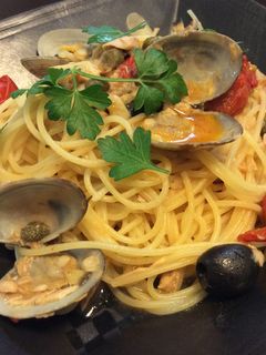 アクアパッツァ風パスタ-レシピのメイン写真