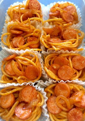 お弁当レシピ簡単★ナポリタン-レシピのメイン写真
