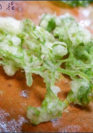 山椒の花を天ぷらにしてみた-レシピのメイン写真