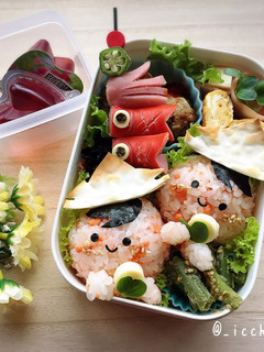 こどもの日のお弁当-レシピのメイン写真