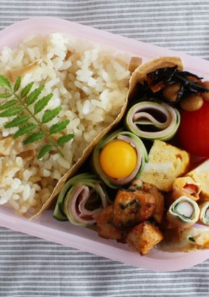 お弁当にハムきゅうりロール-レシピのメイン写真