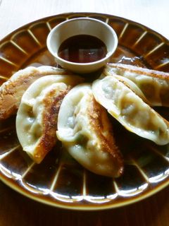 お酒がススム♡キムチ餃子♪-レシピのメイン写真