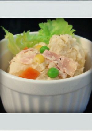 ■簡単副菜■ホットなポテトサラダ☆お弁当-レシピのメイン写真