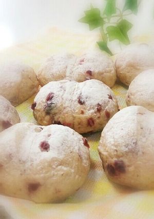 ふわふわ クランベリーの白パン-レシピのメイン写真