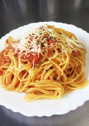 フレッシュトマトのパスタ-レシピのメイン写真