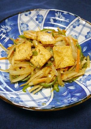 簡単！青椒肉絲に挑戦(わさびソース)-レシピのメイン写真