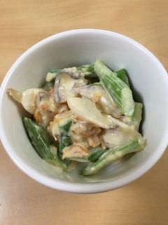 いかとアスパラの味噌マヨネーズ-レシピのメイン写真