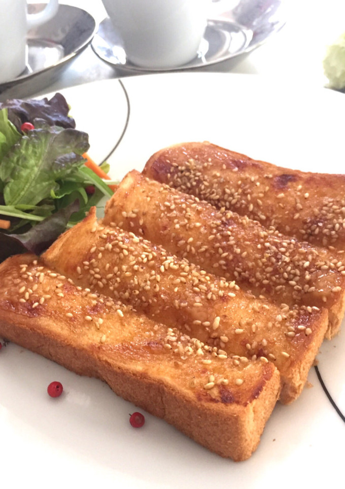 簡単美味しい＊ごまマヨトースト-レシピのメイン写真