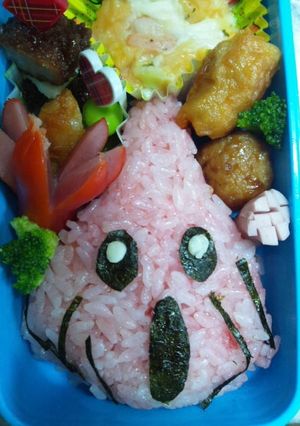 キャラ弁【たらりん】妖怪ウオッチ-レシピのメイン写真