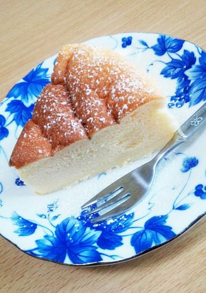 スフレチーズケーキ-レシピのメイン写真