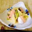 たけのこと鮭の旨塩ねぎあん♪