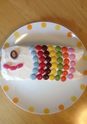 子どもの日☆牛乳パックでこいのぼりケーキ-レシピのメイン写真