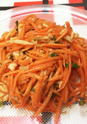 簡単おつまみ にんじんといか燻製サラダ-レシピのメイン写真