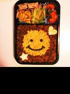 炒り卵とそぼろ弁当-レシピのメイン写真