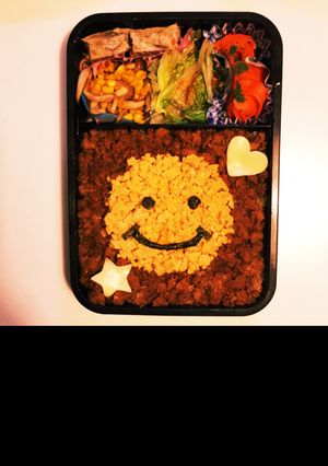 炒り卵とそぼろ弁当-レシピのメイン写真