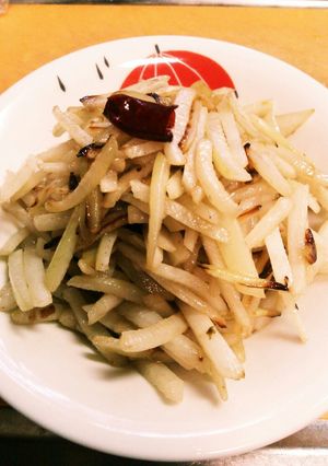 大根の皮のペペロンチーノ-レシピのメイン写真