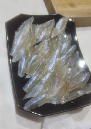 魚 鱚 刺身 キスのさばき方と昆布酒締め-レシピのメイン写真