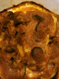 白身魚のズッキーニ・トマトソース焼き-レシピのメイン写真