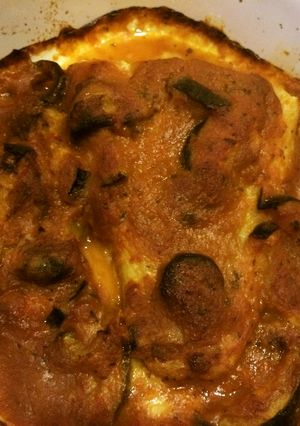白身魚のズッキーニ・トマトソース焼き-レシピのメイン写真