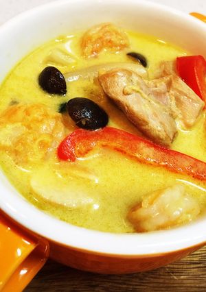 意外と簡単！ハマる！タイのグリーンカレー-レシピのメイン写真