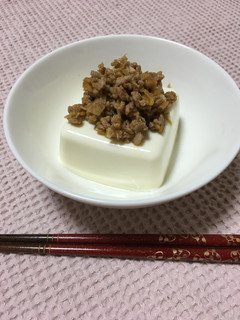 中華そぼろで美味しい!冷奴-レシピのメイン写真